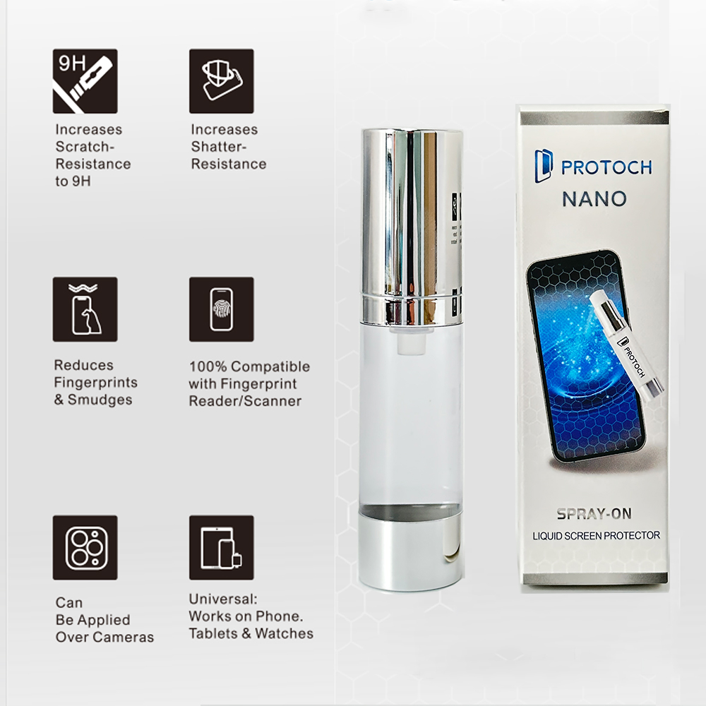Invisible Nano Liquid Screen P – обзор и цена Oleophobic Coating Spray