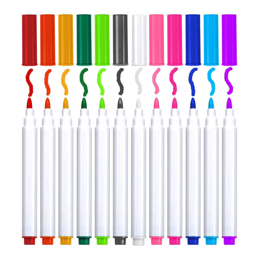 12 Colors Liquid Chalk Pens Fo – обзор и цена Dust Removal Sticker