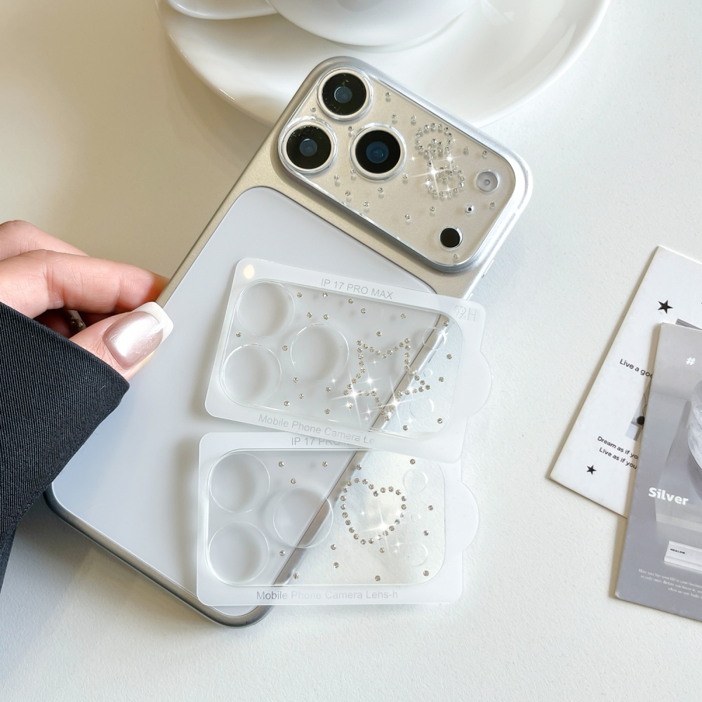 Luxuruy Diamond 3D Heart Glass – обзор и цена Camera Lens Protector