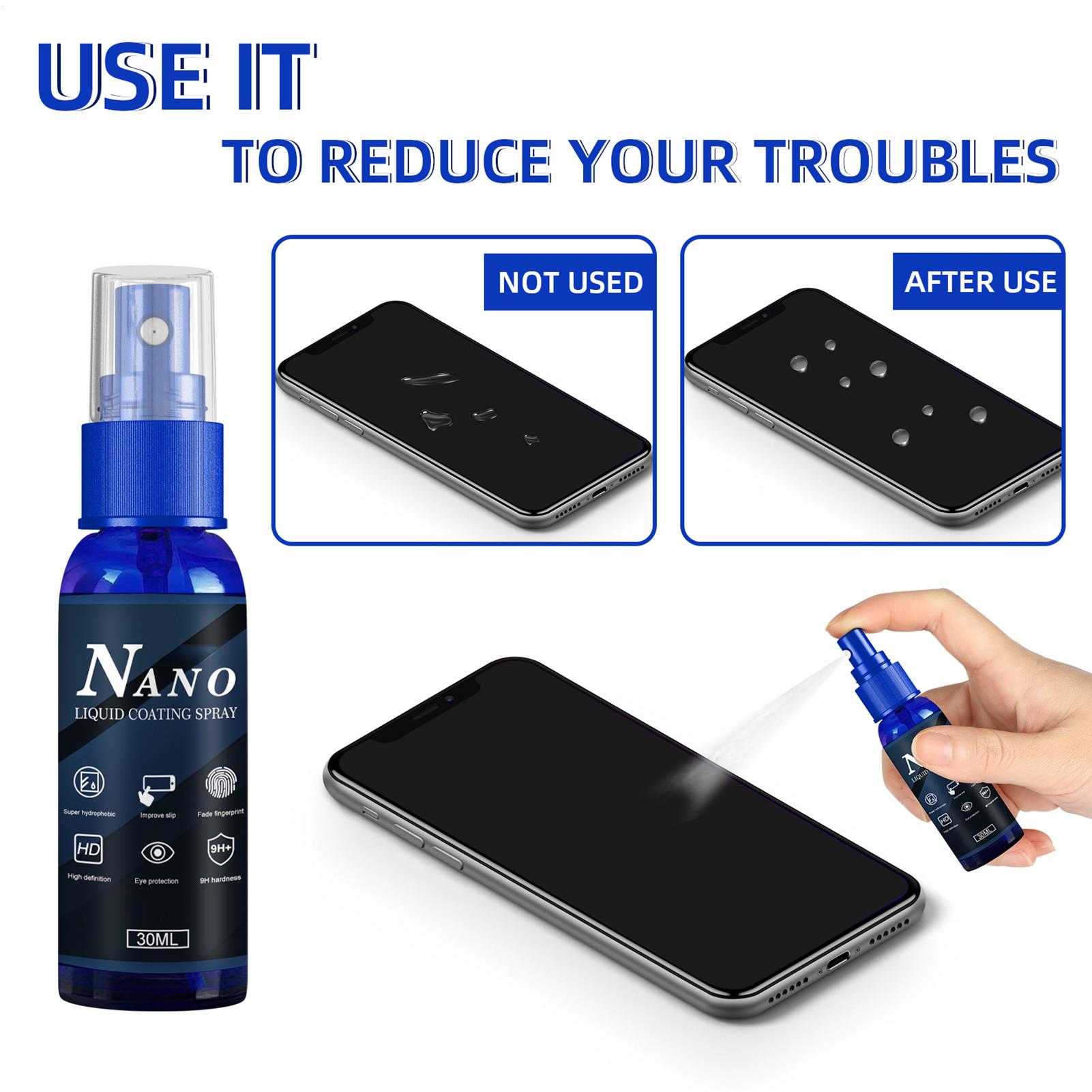 Phone Coating Spray Liquid Pro – обзор и цена Oleophobic Coating Spray