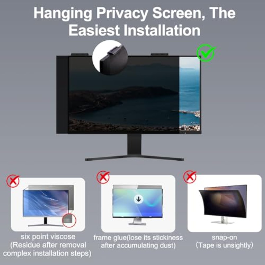 [2-Pack] 24 Inch Privacy Scree – обзор и цена Privacy Filter 2Pack