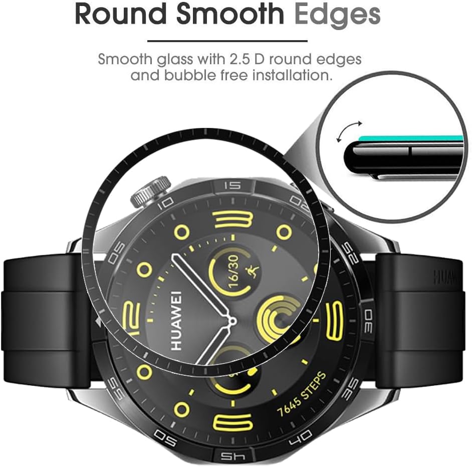 3D Film for Huawei Watch GT5Pr – обзор и цена Curved Edge Screen