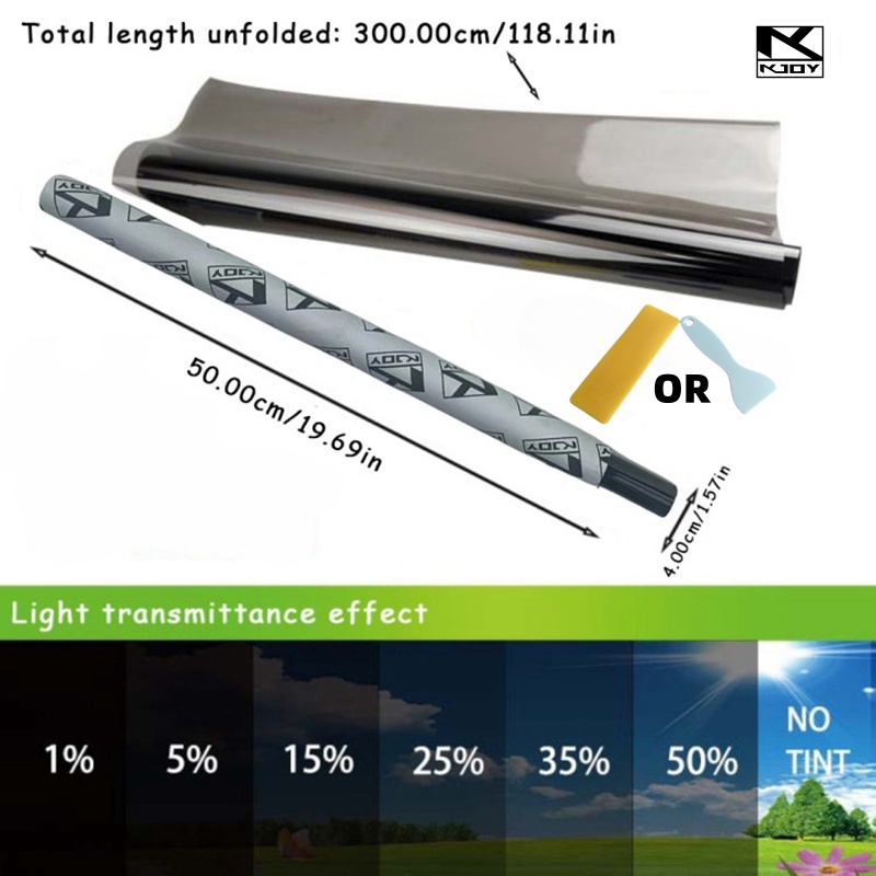 3Mx50CM VLT Black Car Window F – обзор и цена Glass Protector Auto