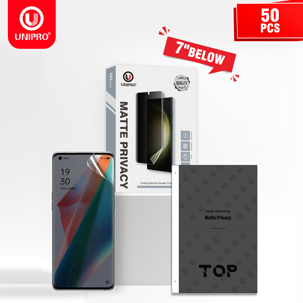 UNIPRO 50Pcs Full Coverage Ant – обзор и цена Flexible Tpu Film