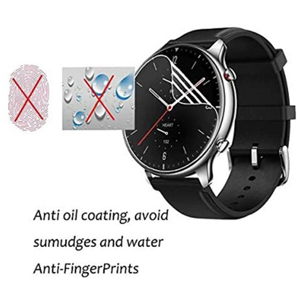 3/6pcs Ultra-thin Transparent  – обзор и цена Smartwatch Screen Film