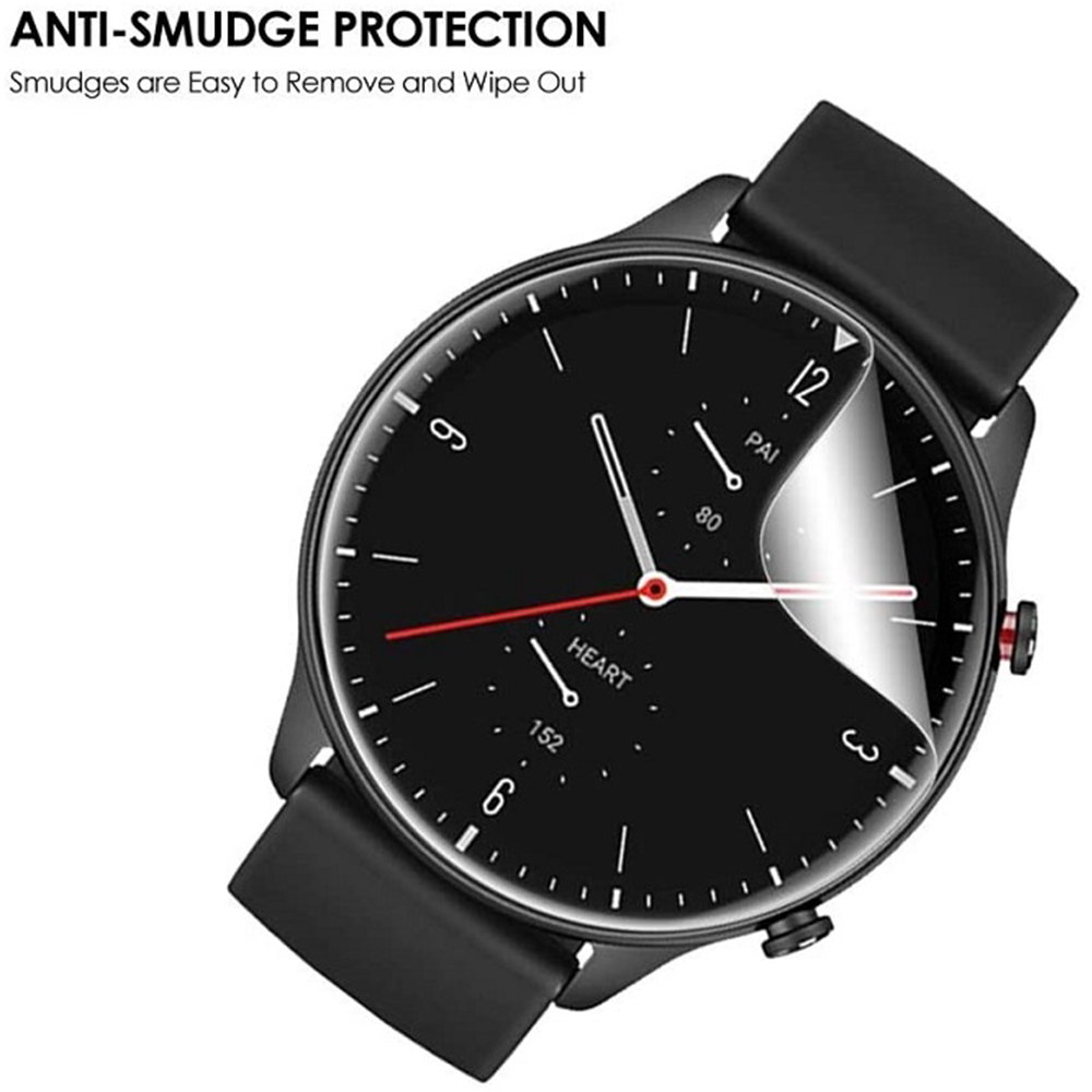 3/6pcs Ultra-thin Transparent  – обзор и цена Smartwatch Screen Film