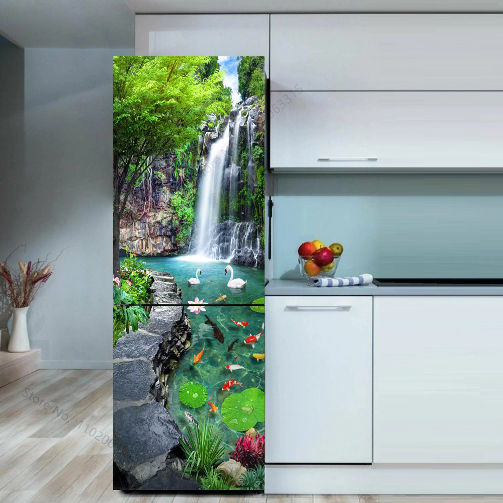 Seaside Beach Fridge Sticker D – обзор и цена Full Cover Adhesive