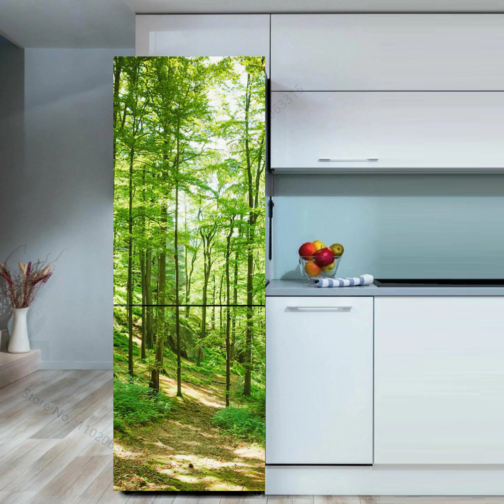 Seaside Beach Fridge Sticker D – обзор и цена Full Cover Adhesive