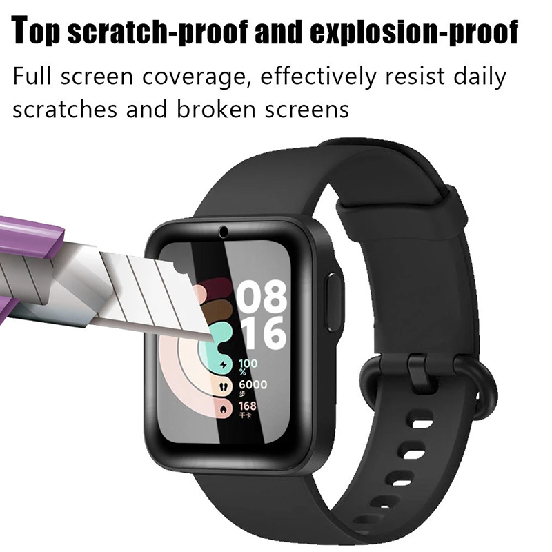 2 Pcs Tempered Glass for Redmi – обзор и цена Smartwatch Screen Film