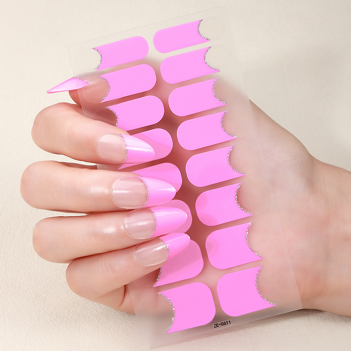 16Tips Full Cover Nail Sticker – обзор и цена Full Cover Adhesive