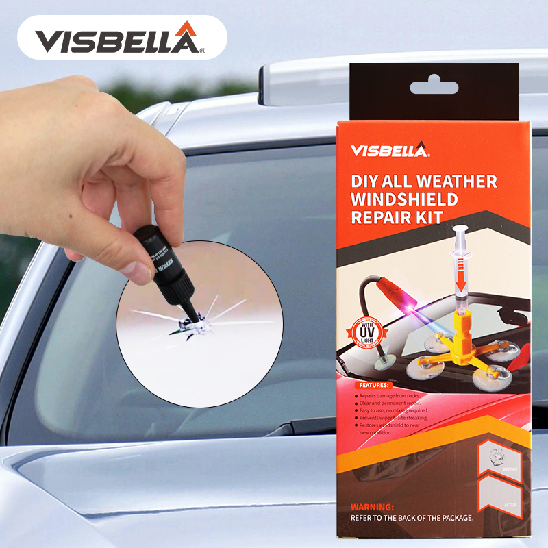 Visbella Car Windshield Repair – обзор и цена Liquid Uv Glue Kit