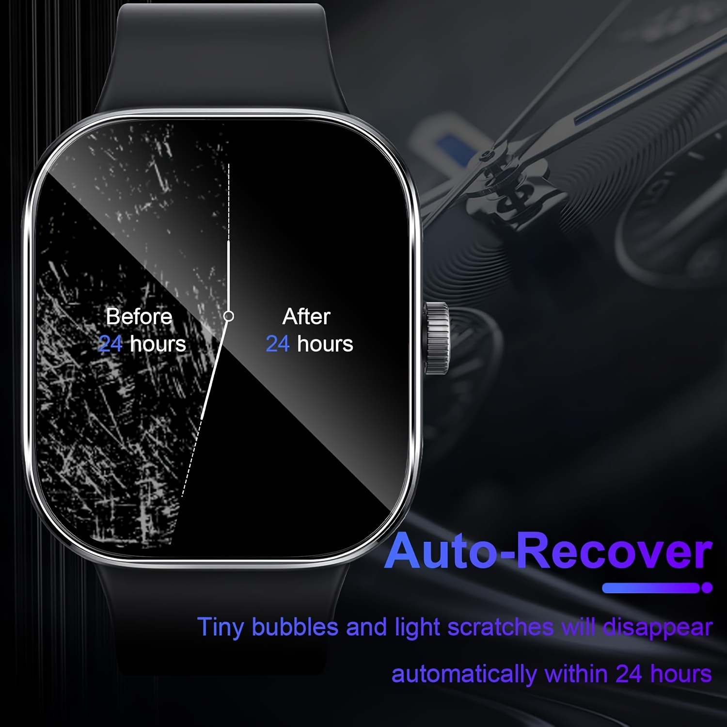 3-5Pcs Premium Tempered Glass  – обзор и цена Smartwatch Screen Film