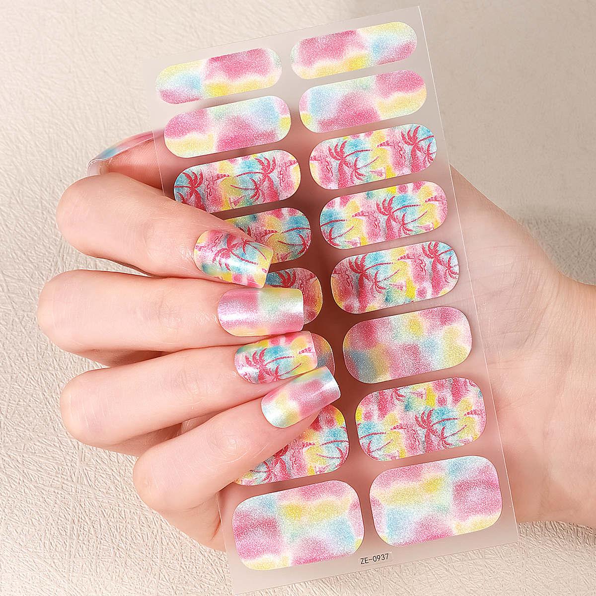 16tips DIY Baking-Free Nail St – обзор и цена Full Cover Adhesive