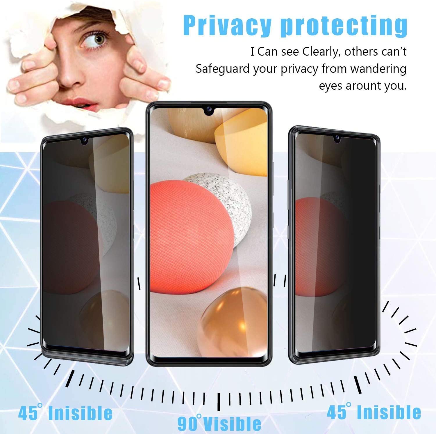[2 Pack]Galaxy A15 5G Privacy  – обзор и цена Privacy Filter 2Pack