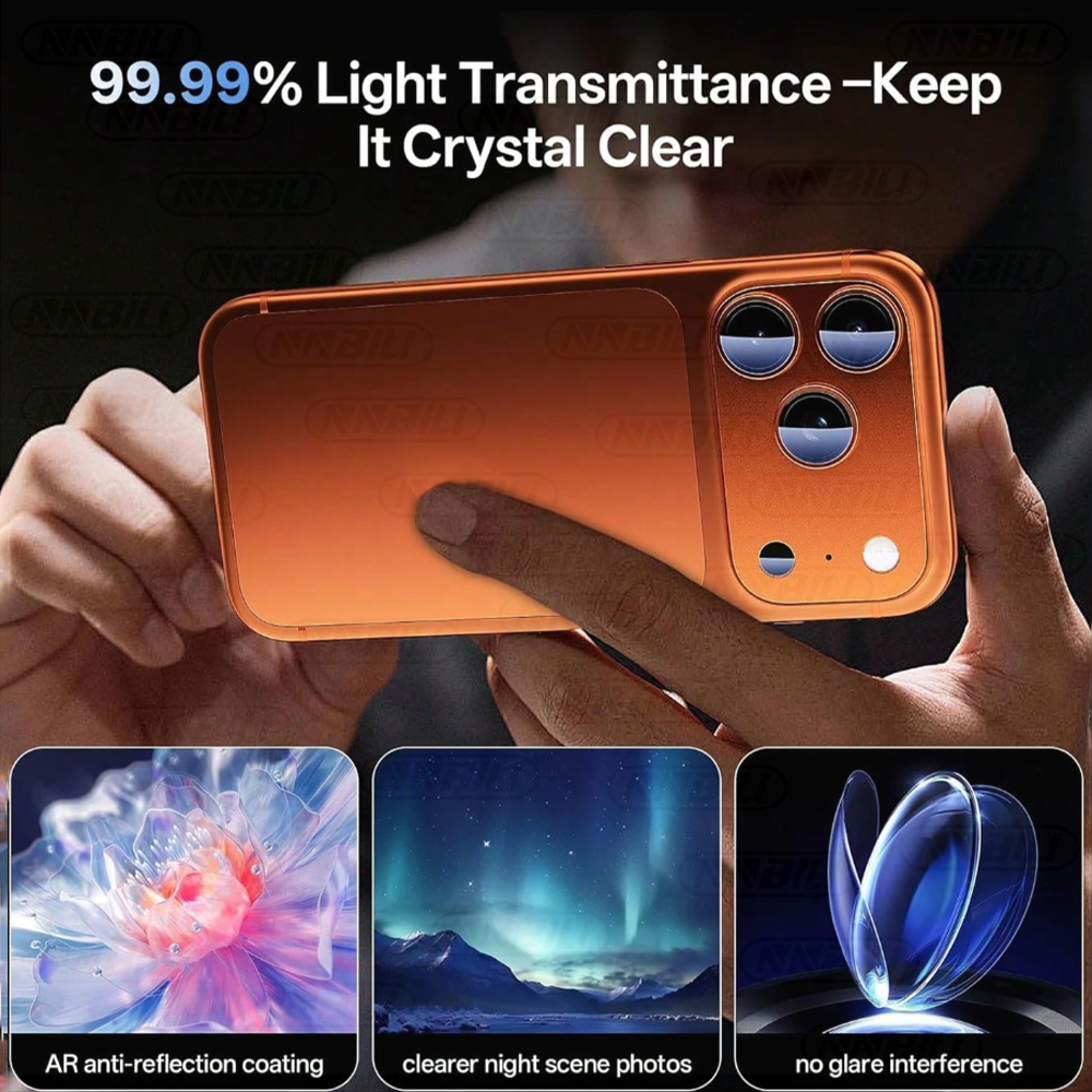 NNBILI 2Pcs For IPhone 17 Pro  – обзор и цена Tempered Glass Screen 9H