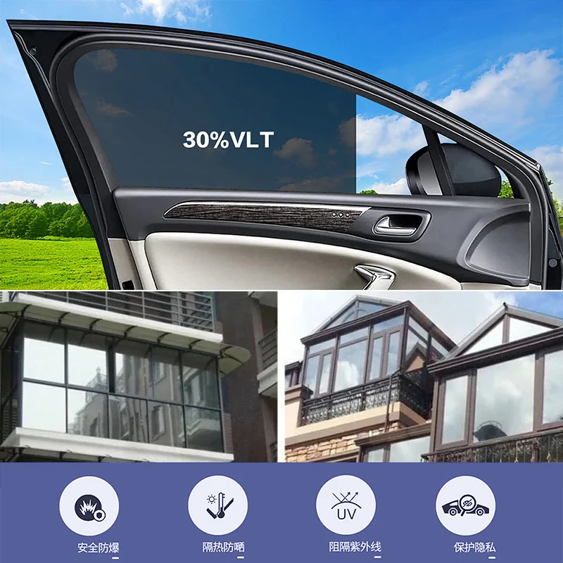 50cmx3m Car Window Privacy Tin – обзор и цена Privacy Screen Protector