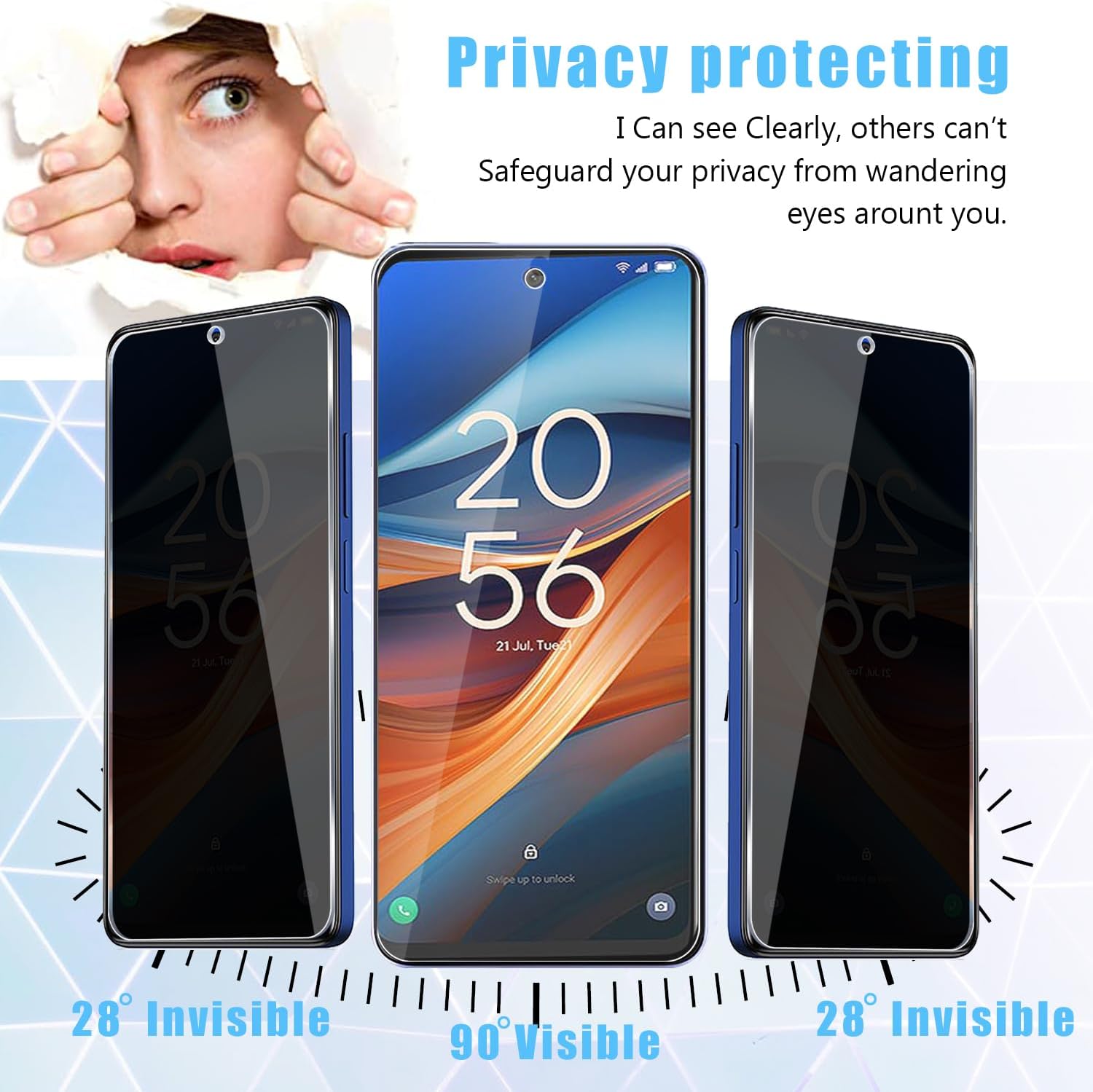 [2 Pack] Fit TCL 50 5G Privacy – обзор и цена Privacy Filter 2Pack