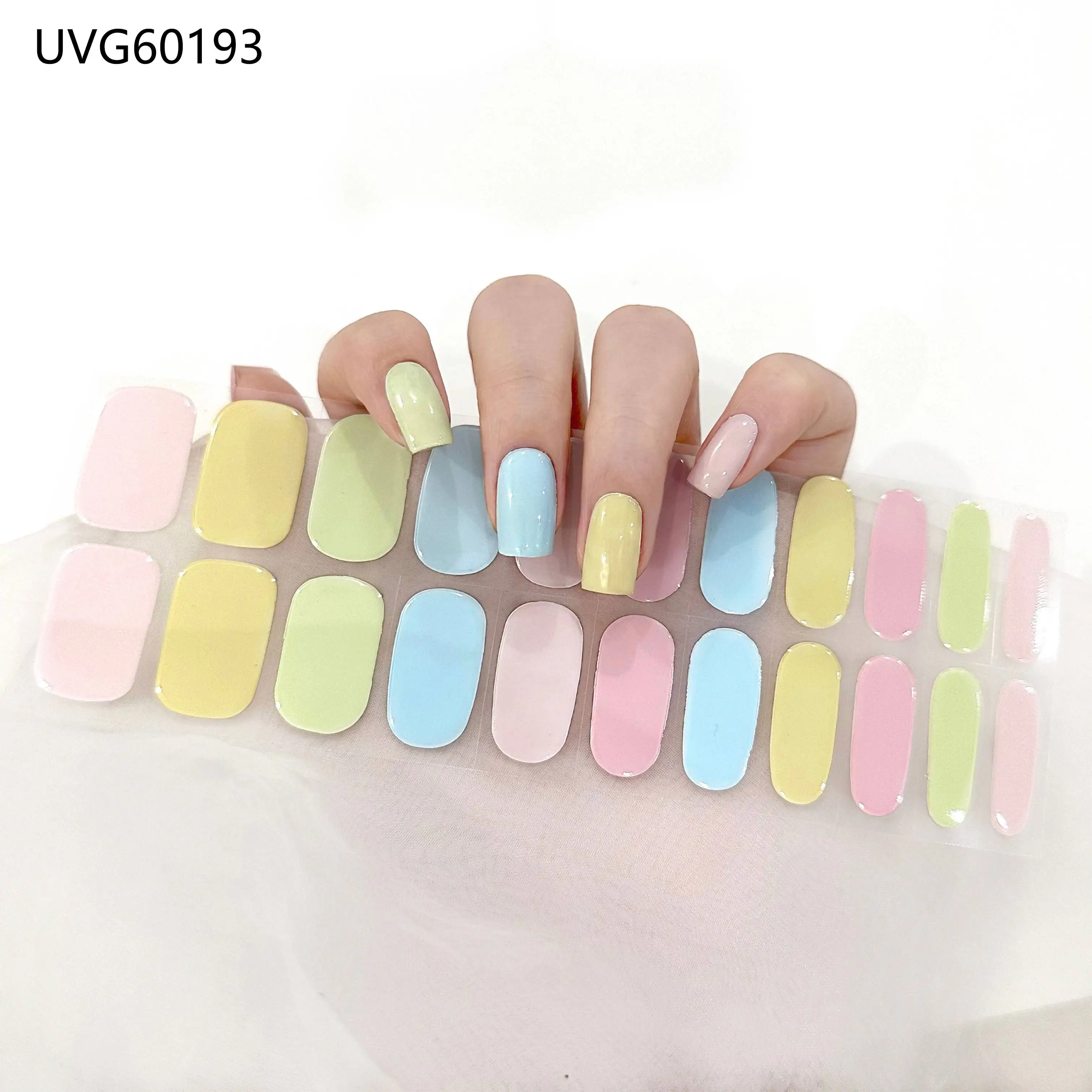 22Tips Semi-Cured Gel Nail Pat – обзор и цена Full Cover Adhesive