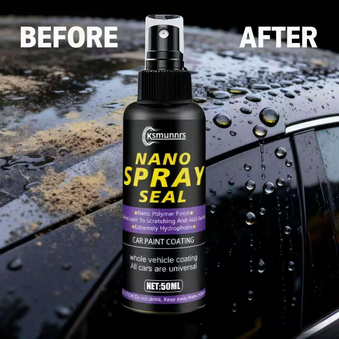 Ksmumnrs Nano Spray Seal 50ML  – обзор и цена Nano Liquid Coating