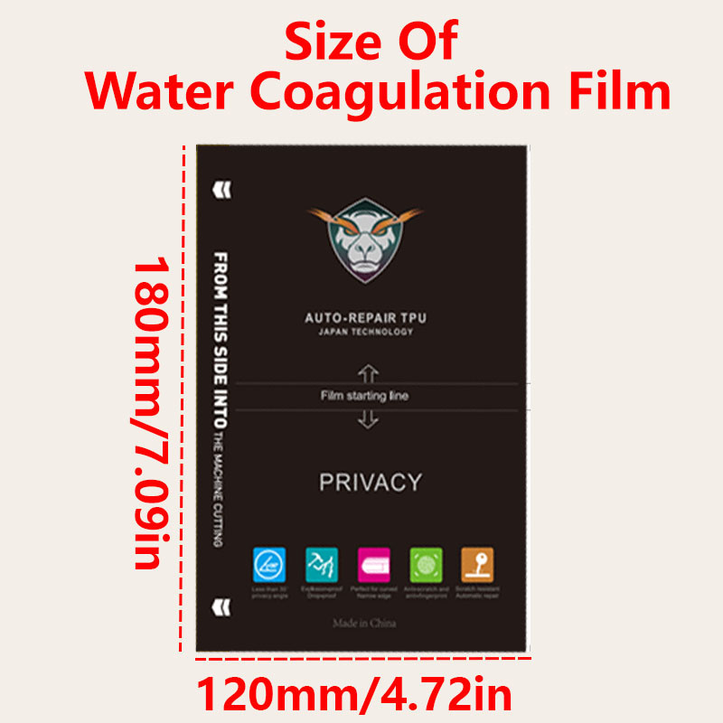 5/25/50/100PCS Privacy Matte P – обзор и цена Flexible Tpu Film