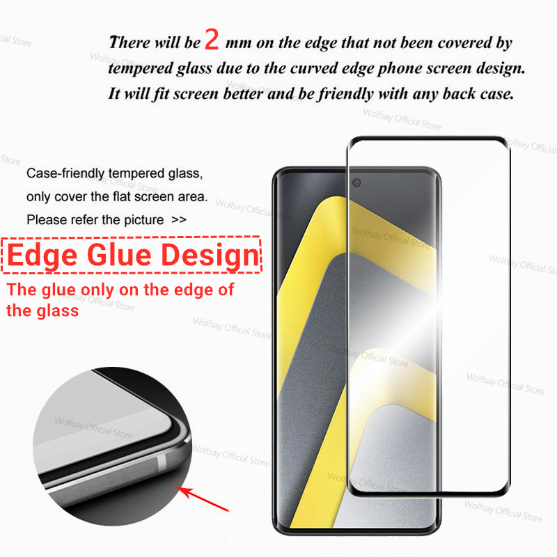 3/2/1 PCS 3D Curved Edge Glass – обзор и цена Curved Edge Screen