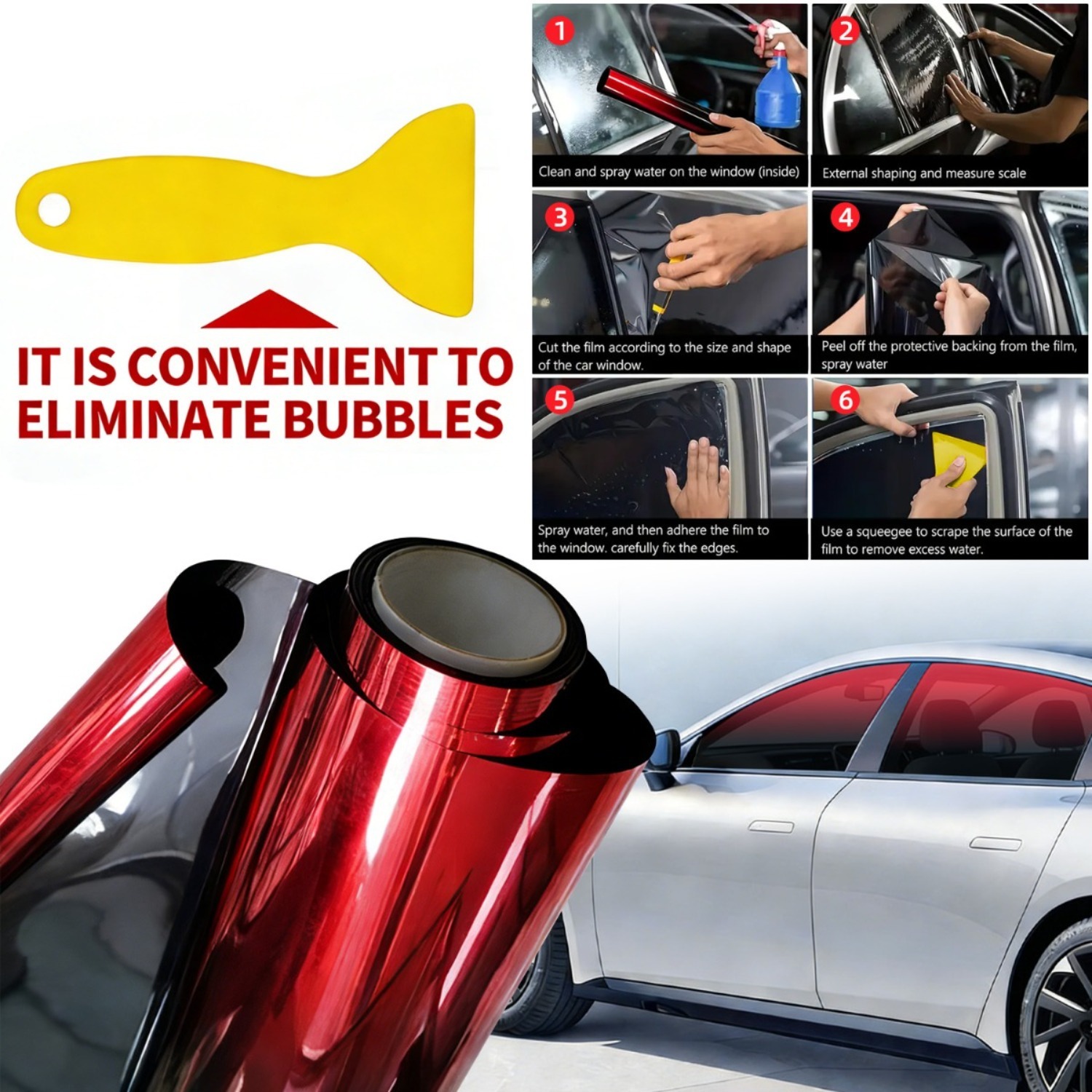 50x300cm Car Window Two-Tone T – обзор и цена Privacy Screen Protector
