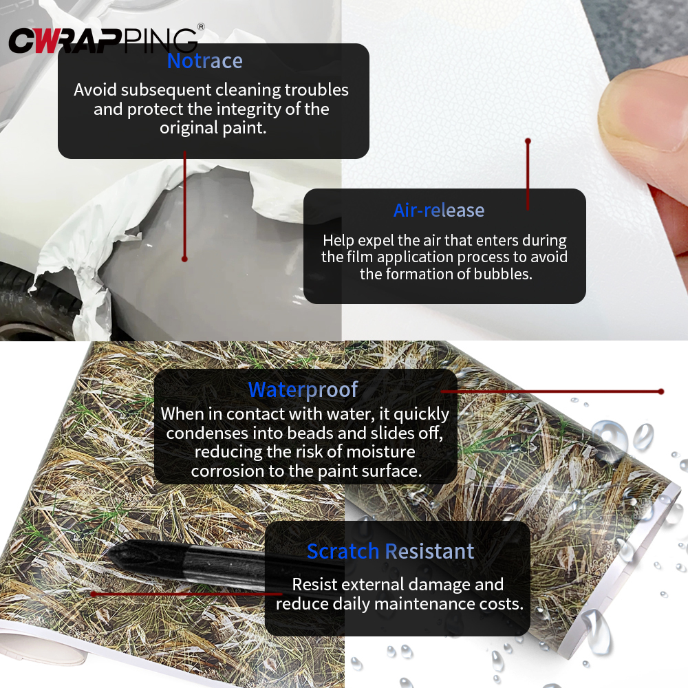 Leaf Camouflage Stickers for C – обзор и цена Full Cover Adhesive