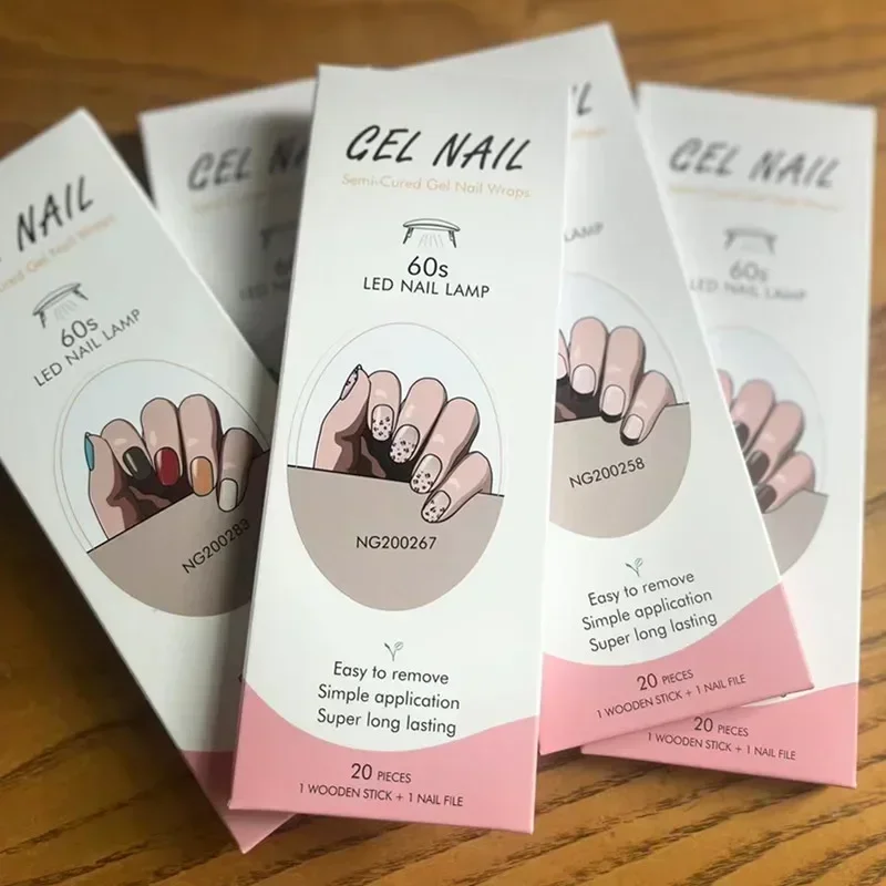 Semi-Cured Gel Nail Strips Pat – обзор и цена Full Cover Adhesive