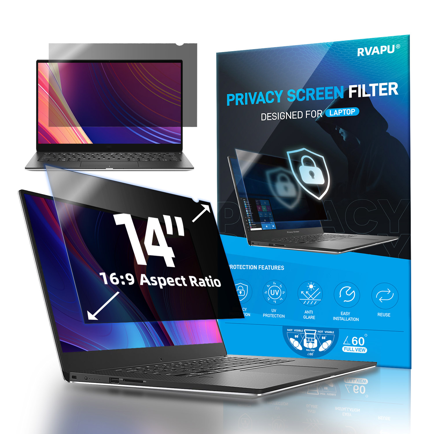 For Laptop 14 inch Privacy Ant – обзор и цена Anti Blue Light Film