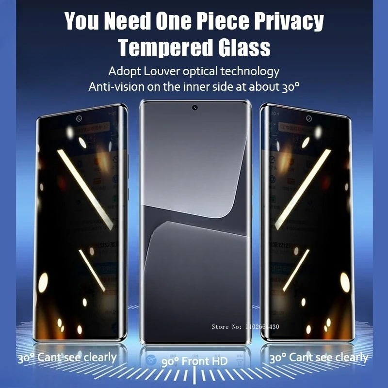 2PCS Privacy Anti Spy Peeping  – обзор и цена Curved Edge Screen