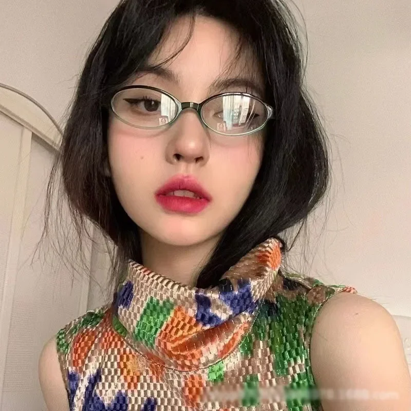 Retro Oval Glasses Women Girls – обзор и цена Anti Blue Light Film