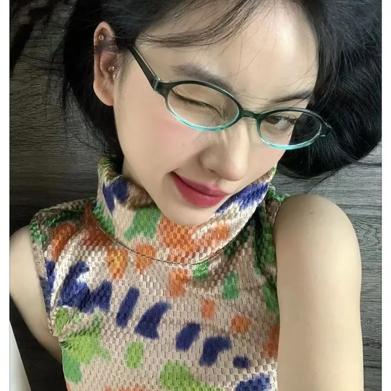Retro Oval Glasses Women Girls – обзор и цена Anti Blue Light Film