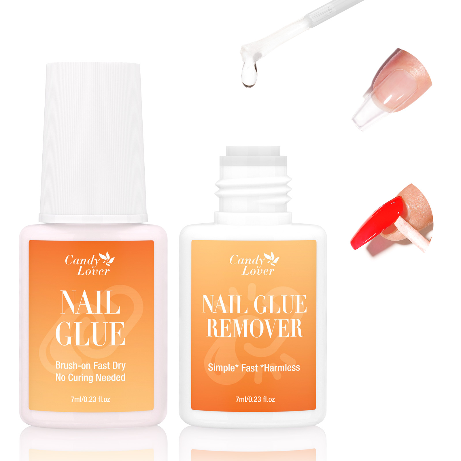 Super Strong Nail Glue Remover – обзор и цена Liquid Uv Glue Kit