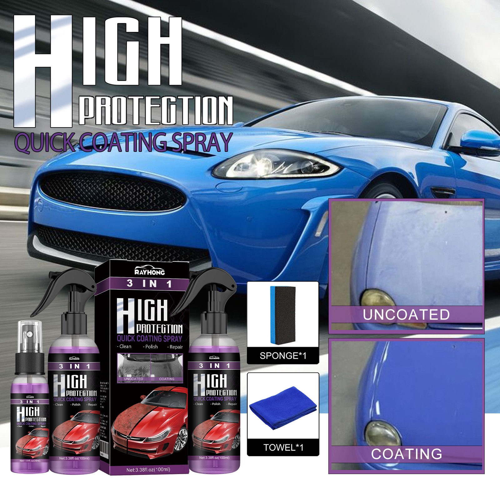 Car Ceramic Nano Coating Liqui – обзор и цена Nano Liquid Coating