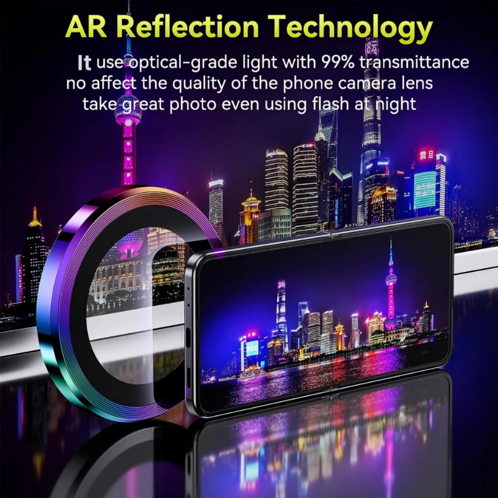 Metal Camera Lens Protector Fo – обзор и цена Tempered Glass Screen 9H