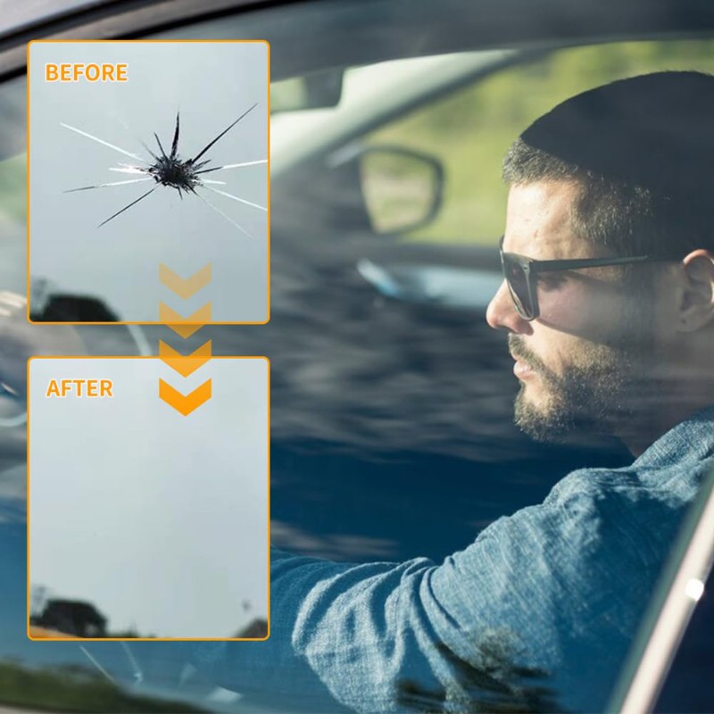 Windshield Repair Kit For Chip – обзор и цена Liquid Uv Glue Kit