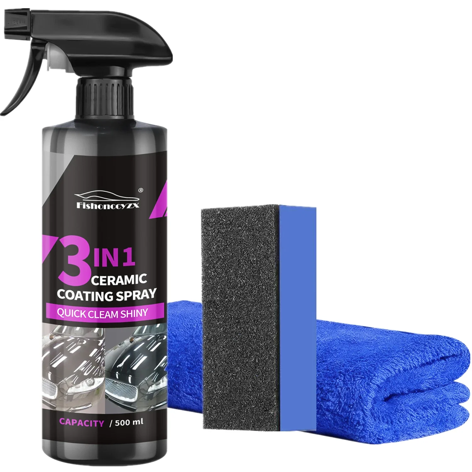 3 in 1 Car Ceramic Liquid Coat – обзор и цена Nano Liquid Coating