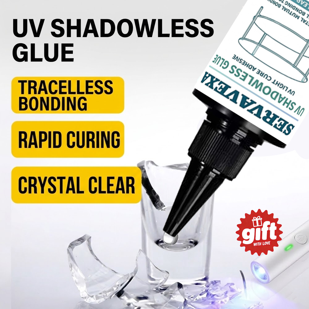 SERVAVEXA 110ml UV Light Cure  – обзор и цена Liquid Uv Glue Kit