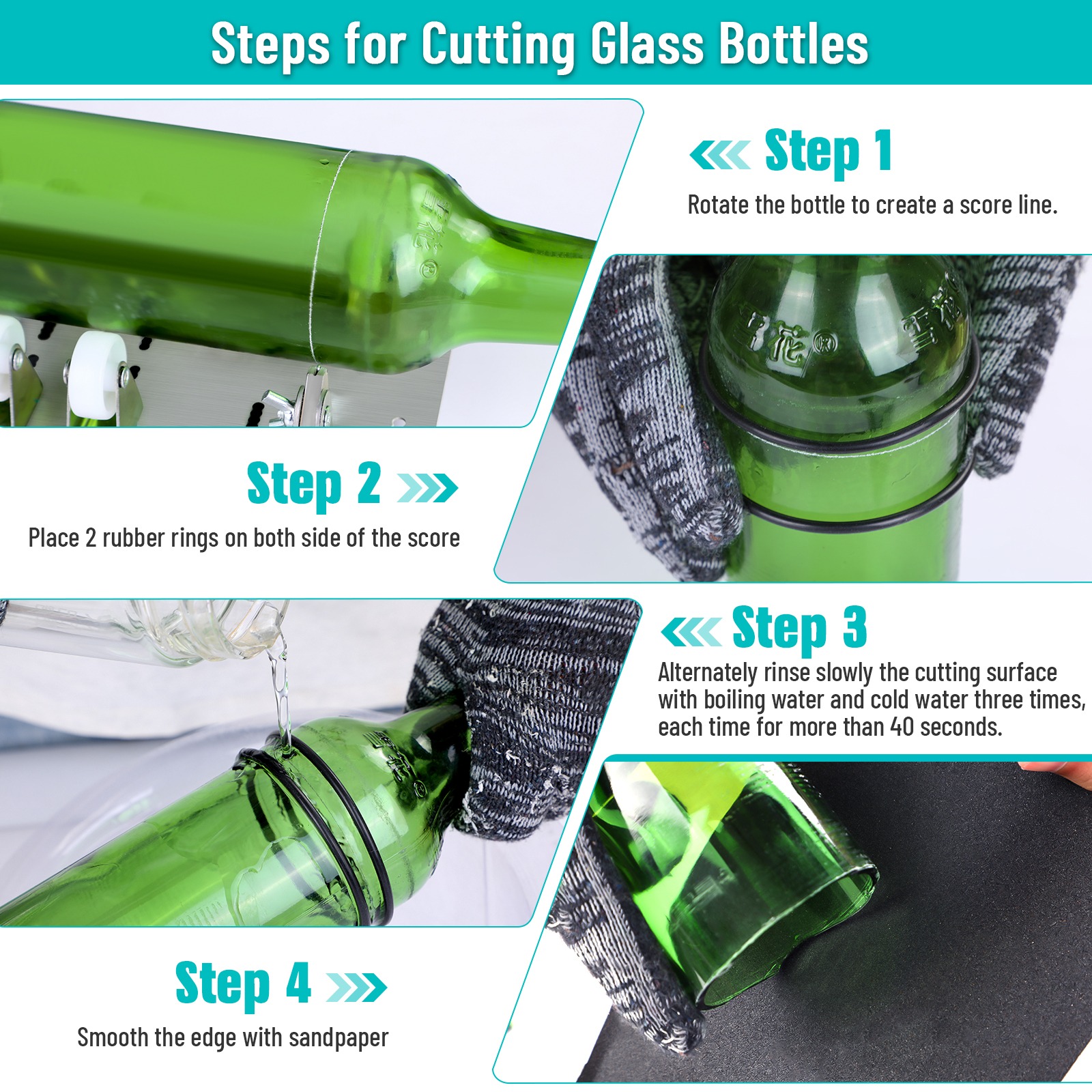 DIY Glass Bottle Cutter Adjust – обзор и цена Screen Protector Cutter